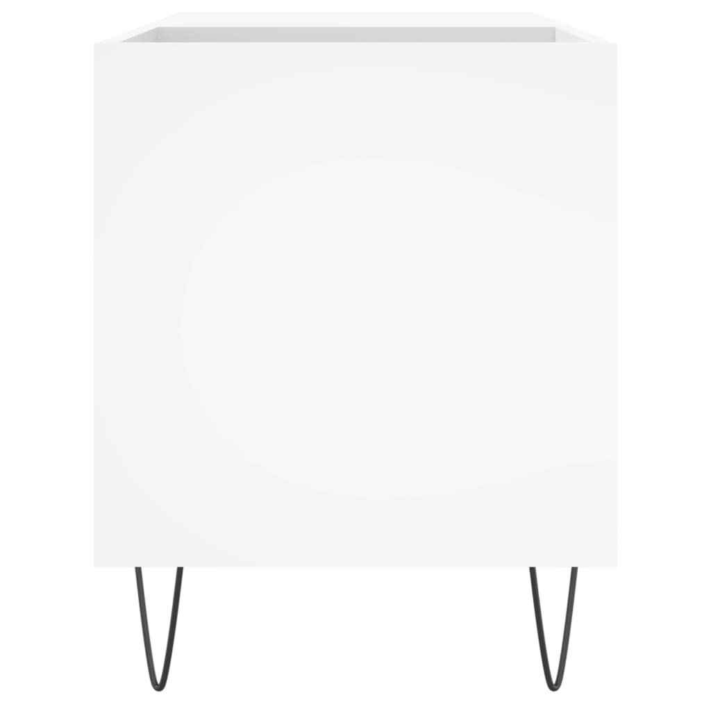 vidaXL Record Cabinet White 85x38x48 cm Engineered Wood