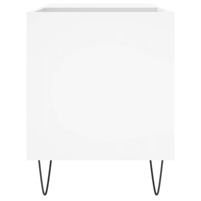 vidaXL Record Cabinet White 85x38x48 cm Engineered Wood