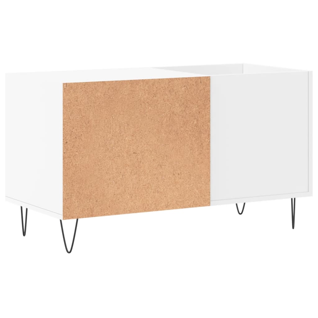 vidaXL Record Cabinet White 85x38x48 cm Engineered Wood