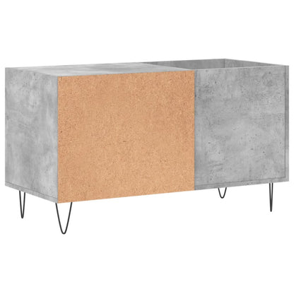 vidaXL Record Cabinet Concrete Grey 85x38x48 cm Engineered Wood