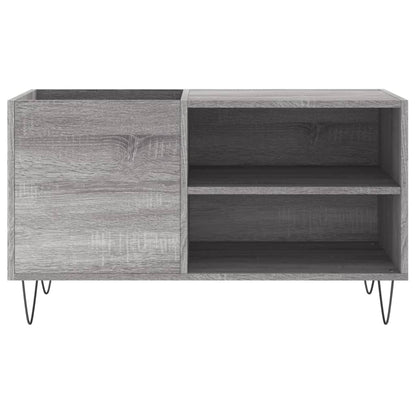 vidaXL Record Cabinet Grey Sonoma 85x38x48 cm Engineered Wood