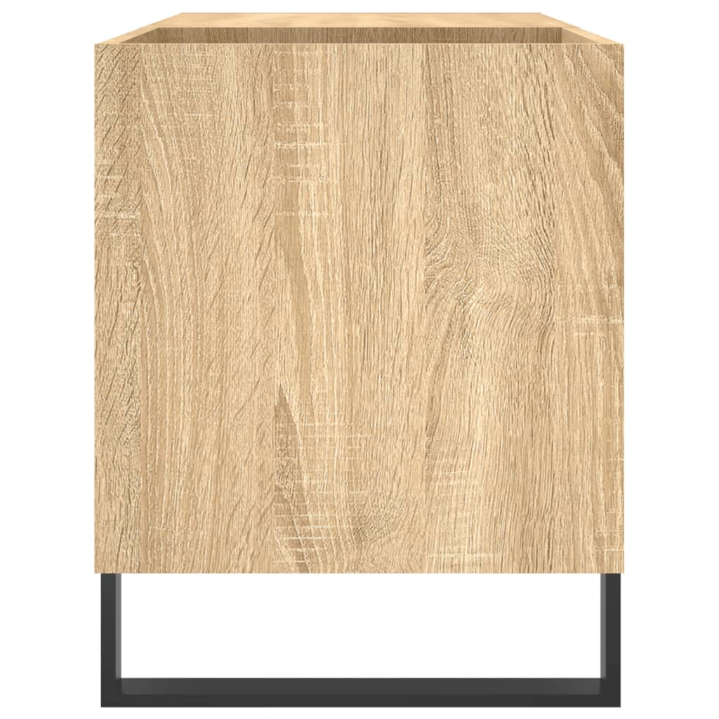 vidaXL Record Cabinet Sonoma Oak 85x38x48 cm Engineered Wood