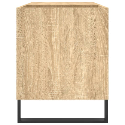 vidaXL Record Cabinet Sonoma Oak 85x38x48 cm Engineered Wood