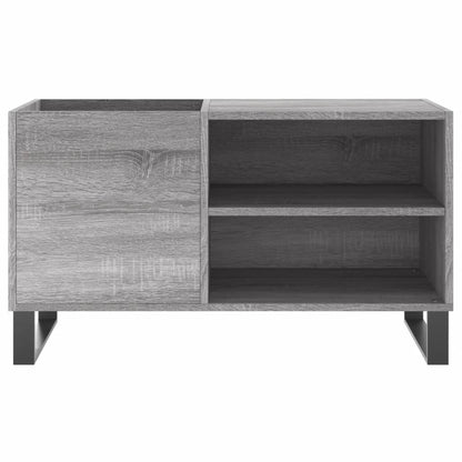 vidaXL Record Cabinet Grey Sonoma 85x38x48 cm Engineered Wood