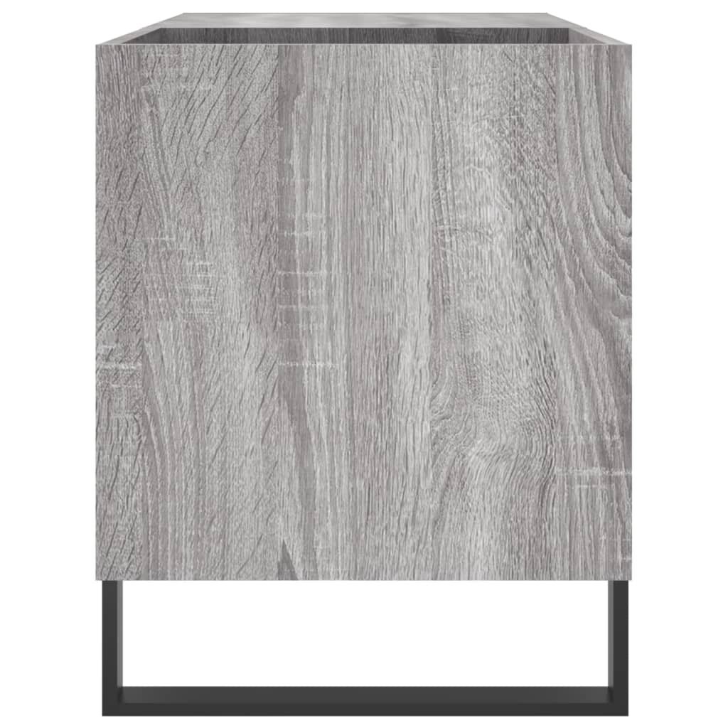 vidaXL Record Cabinet Grey Sonoma 85x38x48 cm Engineered Wood