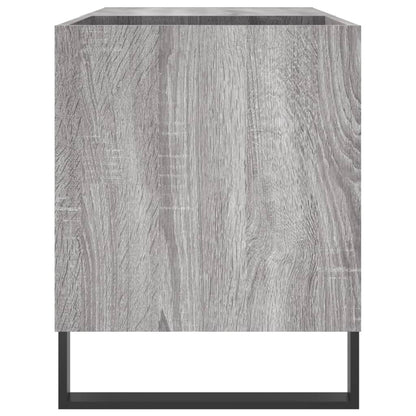 vidaXL Record Cabinet Grey Sonoma 85x38x48 cm Engineered Wood