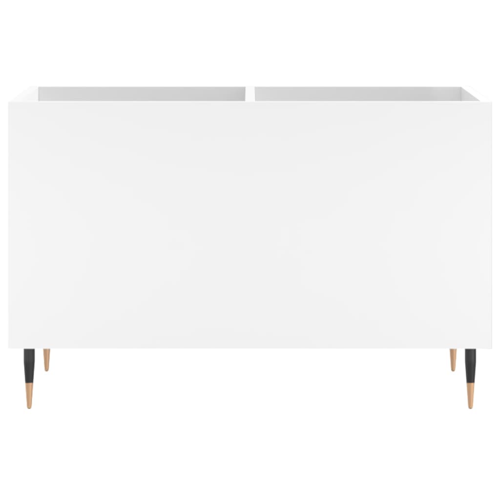 vidaXL Record Cabinet White 74.5x38x48 cm Engineered Wood