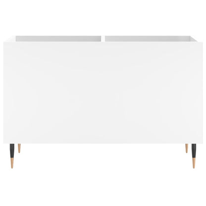 vidaXL Record Cabinet White 74.5x38x48 cm Engineered Wood