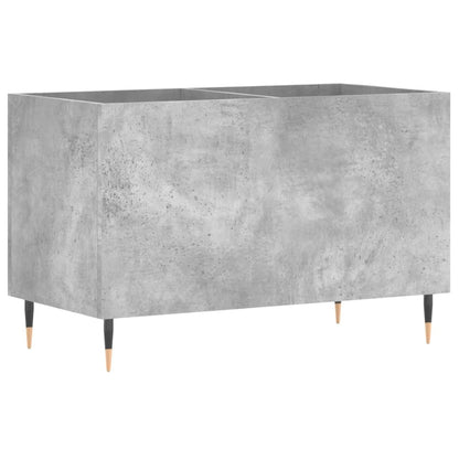 vidaXL Record Cabinet Concrete Grey 74.5x38x48 cm Engineered Wood