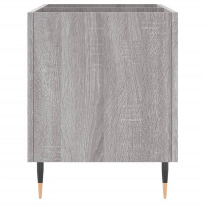 vidaXL Record Cabinet Grey Sonoma 74.5x38x48 cm Engineered Wood