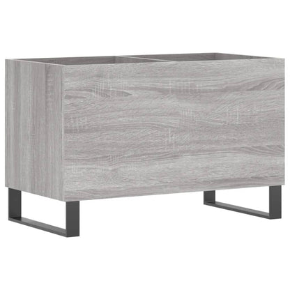 vidaXL Record Cabinet Grey Sonoma 74.5x38x48 cm Engineered Wood