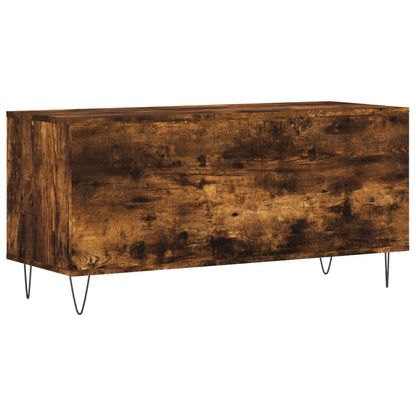 vidaXL Record Cabinet | Smoked Oak | Engineered Wood | Medium | Record Cabinet