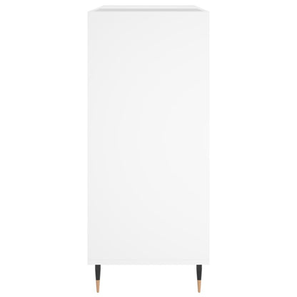 vidaXL Record Cabinet White 84.5x38x89 cm Engineered Wood