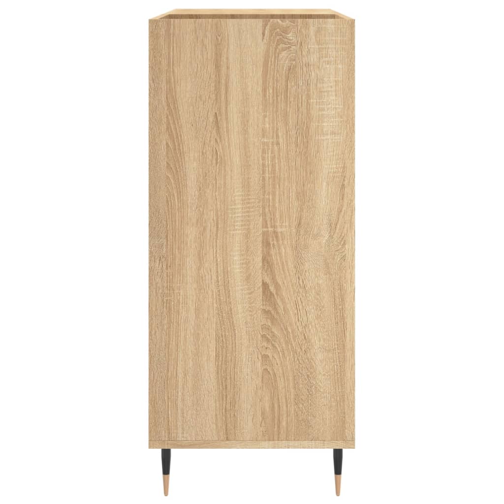 vidaXL Record Cabinet Sonoma Oak 84.5x38x89 cm Engineered Wood