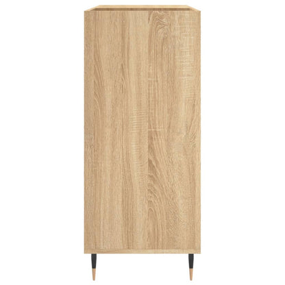 vidaXL Record Cabinet Sonoma Oak 84.5x38x89 cm Engineered Wood