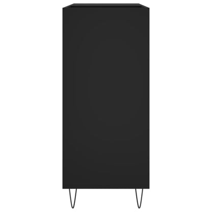 vidaXL Record Cabinet | Black | Engineered wood, Iron | 84.5x38x89 cm
