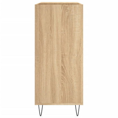 vidaXL Record Cabinet Sonoma Oak 84.5x38x89 cm Engineered Wood