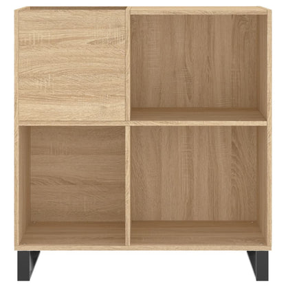 vidaXL Record Cabinet Sonoma Oak 84,5x38x89 cm Engineered Wood