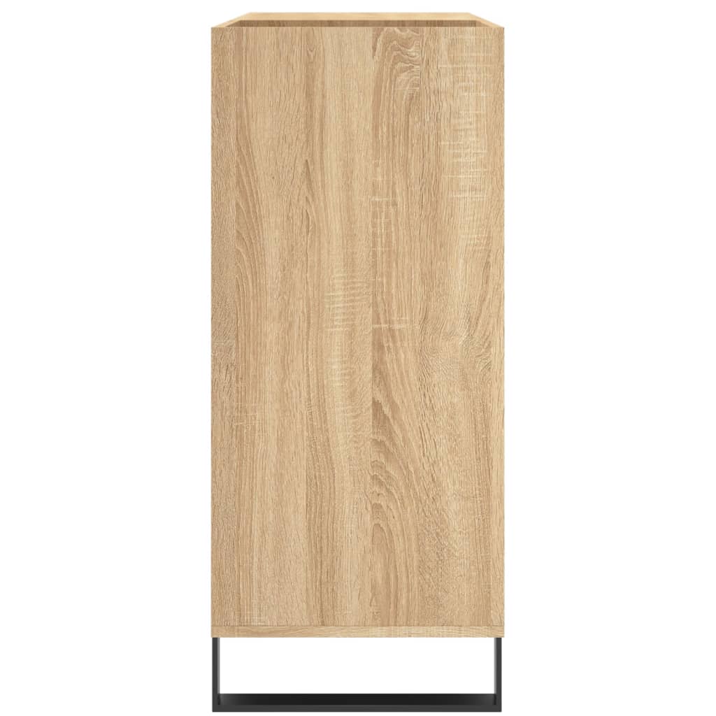 vidaXL Record Cabinet Sonoma Oak 84,5x38x89 cm Engineered Wood