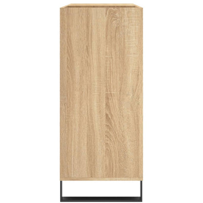 vidaXL Record Cabinet Sonoma Oak 84,5x38x89 cm Engineered Wood