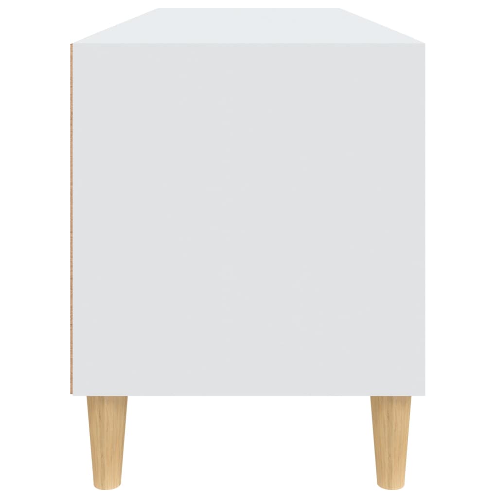 vidaXL TV Cabinet White 100x34.5x44.5 cm Engineered Wood