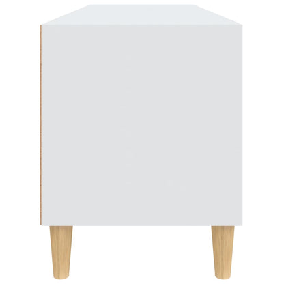 vidaXL TV Cabinet White 100x34.5x44.5 cm Engineered Wood