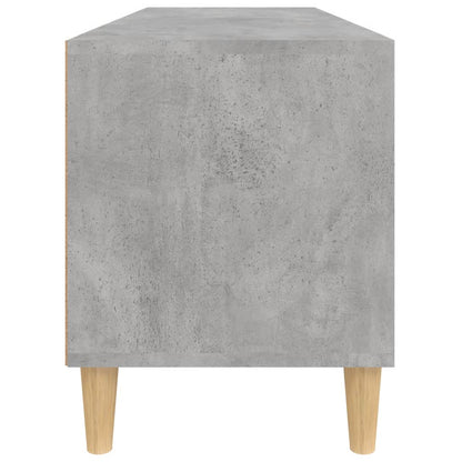 vidaXL TV Cabinet Concrete Grey 100x34.5x44.5 cm Engineered Wood