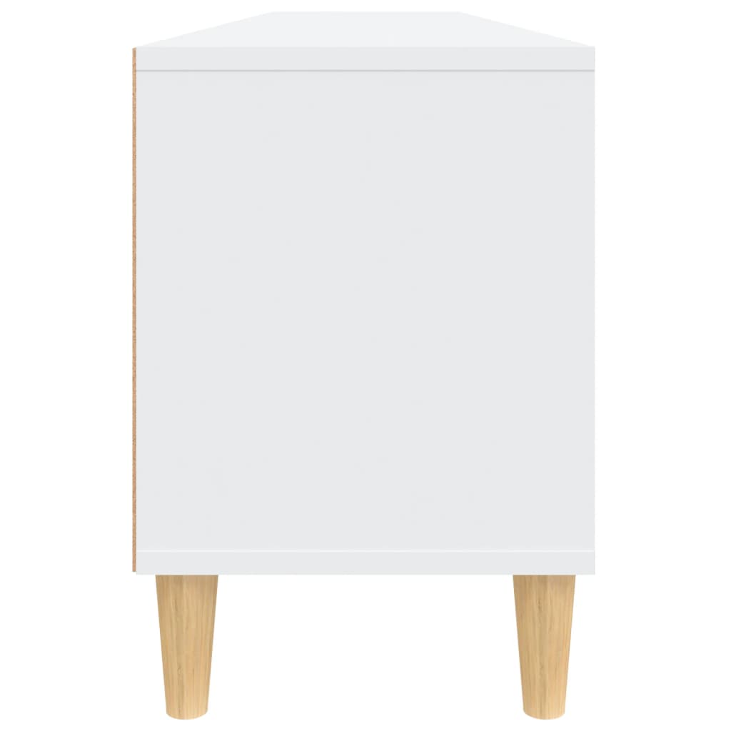 vidaXL TV Cabinet White 150x30x44.5 cm Engineered Wood