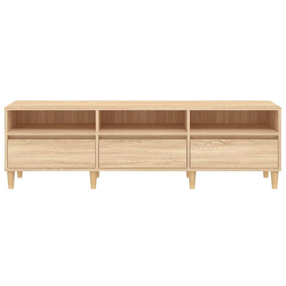 vidaXL TV Cabinet Sonoma Oak 150x30x44,5 cm Engineered Wood