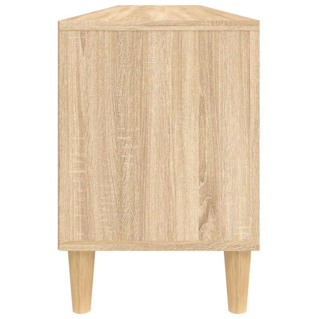vidaXL TV Cabinet Sonoma Oak 150x30x44.5 cm Engineered Wood