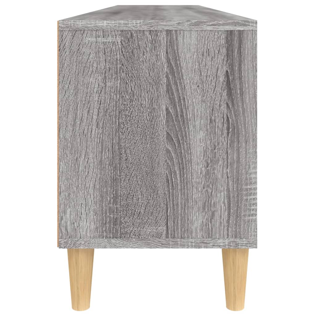 vidaXL TV Cabinet Grey Sonoma 150x30x44.5 cm Engineered Wood