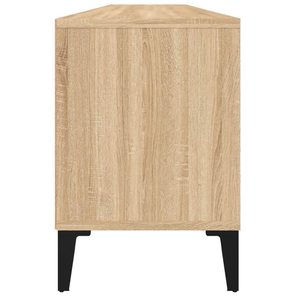 vidaXL TV Cabinet Sonoma Oak 150x30x44,5 cm Engineered Wood