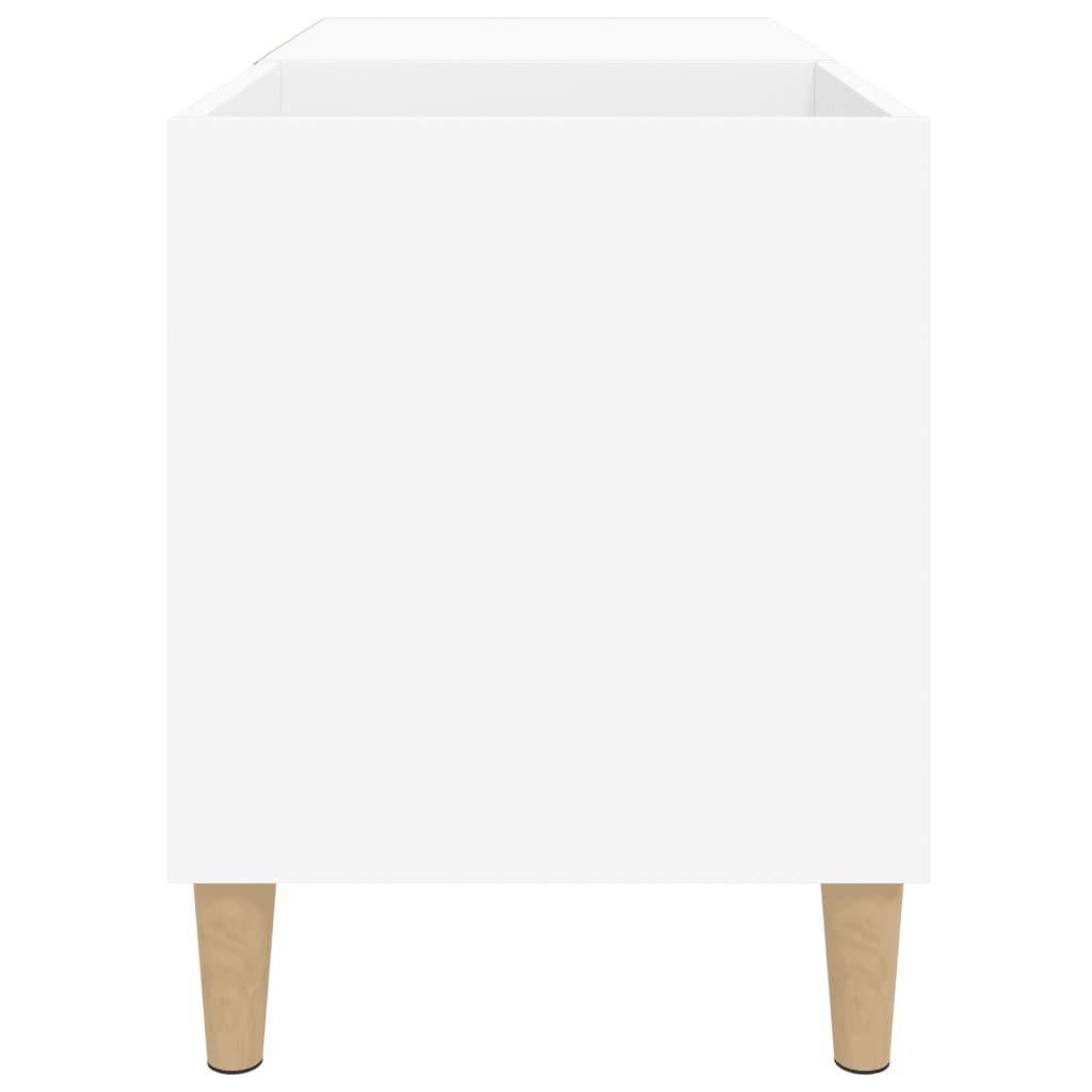vidaXL Record Cabinet White 84,5x38x48 cm Engineered Wood