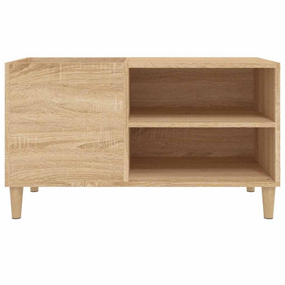vidaXL Record Cabinet Sonoma Oak 84,5x38x48 cm Engineered Wood