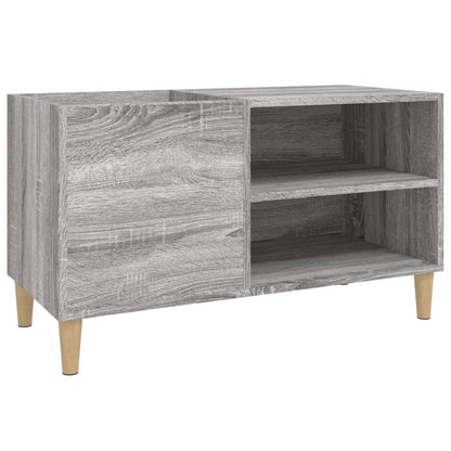 vidaXL Record Cabinet Grey Sonoma 84,5x38x48 cm Engineered Wood