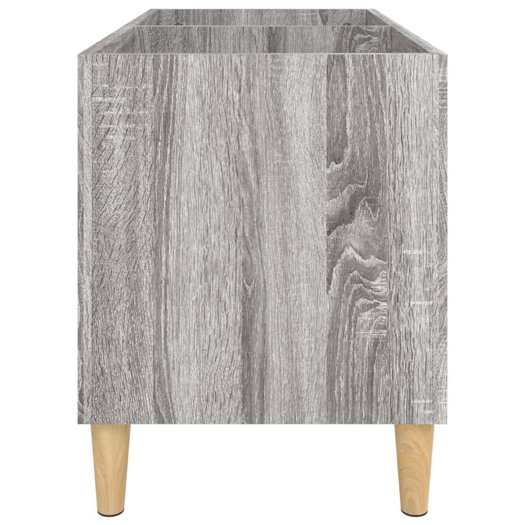 vidaXL Record Cabinet Grey Sonoma 74.5x38x48 cm Engineered Wood
