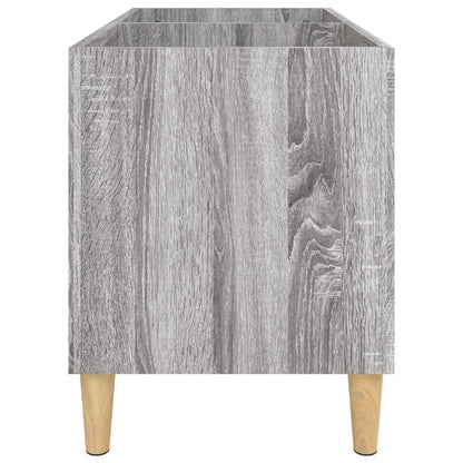 vidaXL Record Cabinet Grey Sonoma 74.5x38x48 cm Engineered Wood