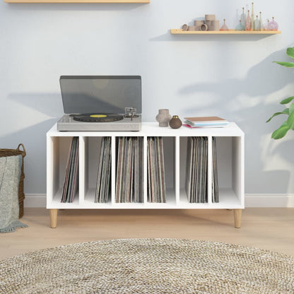 vidaXL Record Cabinet | White | Engineered wood | 100x38x48 cm | Record Cabinet