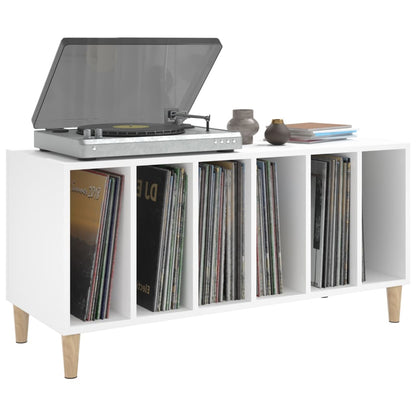 vidaXL Record Cabinet | White | Engineered wood | 100x38x48 cm | Record Cabinet