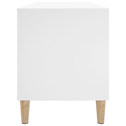 vidaXL Record Cabinet | White | Engineered wood | 100x38x48 cm | Record Cabinet