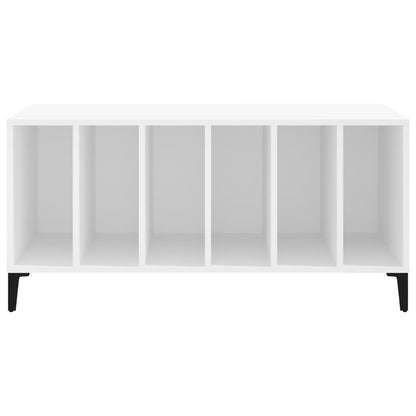 vidaXL Record Cabinet White 100x38x48 cm Engineered Wood