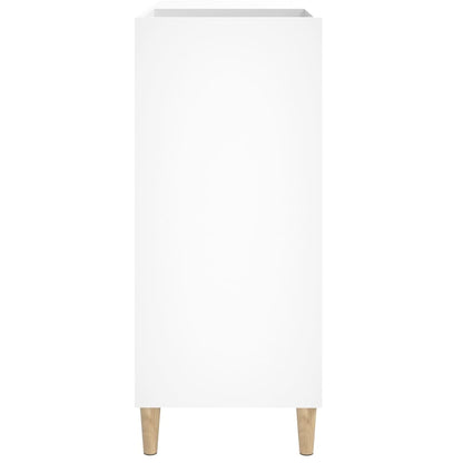 vidaXL Record Cabinet White 84.5x38x89 cm Engineered Wood