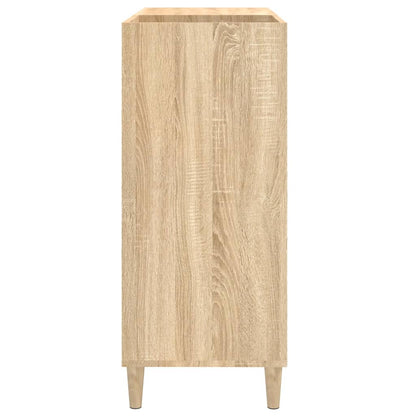vidaXL Record Cabinet Sonoma Oak 84.5x38x89 cm Engineered Wood