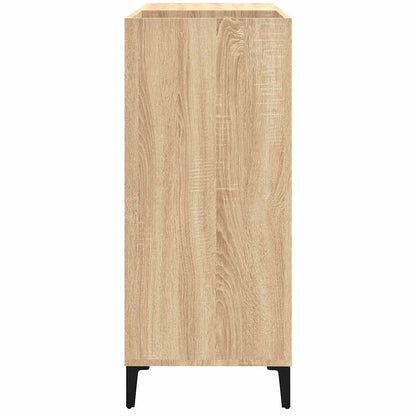 vidaXL Record Cabinet Sonoma Oak 84.5x38x89 cm Engineered Wood