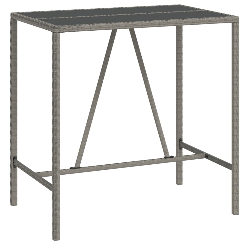 vidaXL Garden Bar Set | Grey