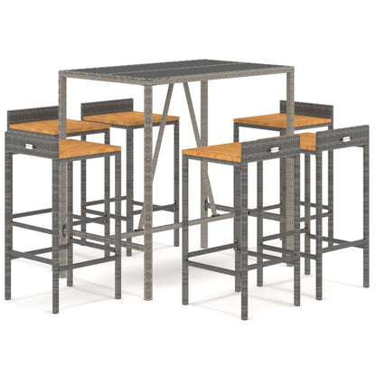vidaXL Garden Bar Set | Grey