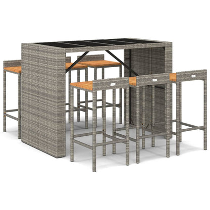 vidaXL Garden Bar Set | Grey
