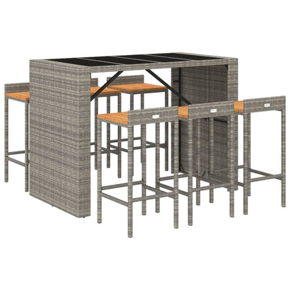 vidaXL Garden Bar Set | Grey