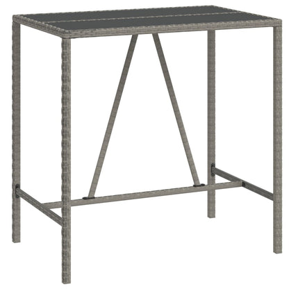 vidaXL Garden Bar Set | Grey