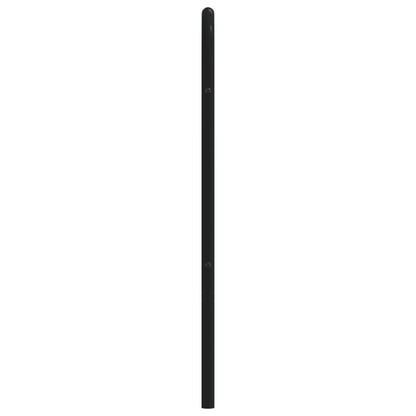 vidaXL Metal Replace Headboard Black 75 cm